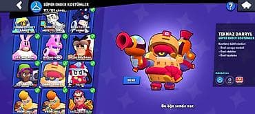 Brawl Stars oyunu üçün inkişaf etmiş hesab - Kupa: 131,545 (ən yüksək — 2