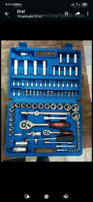 norm sement 400 marka qiymeti: Sverlo dəsti — 1