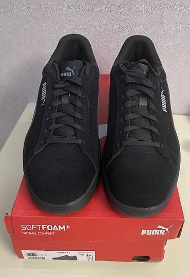 PUMA SMASH 3.0 Qara Sneaker ayaqqabı - Rəng: tam qara (Puma Black – — 2