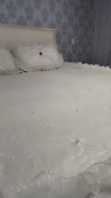 Наматрасники и топперы: Для кровати Новый цвет - Белый Покрывало — 5