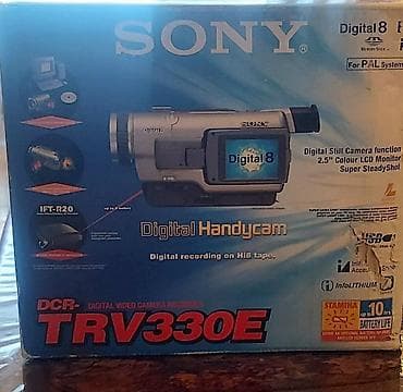 canon eos 700d: Sony Handycam DCR-TRV330E Digital8 videokamera Xüsusiyyətlər: - — 9