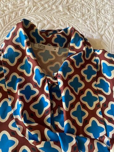 черная шифоновая рубашка: Блуза от Nothing flat 38размер,как новая — 1