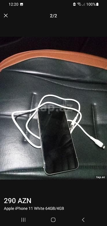 iphone 13 mini qiyməti: IPhone 11, 64 GB, Ağ — 2