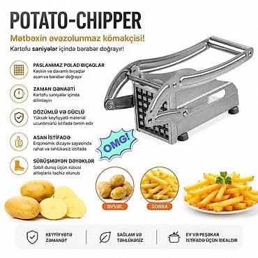 POTATO-CHIPPER – mətbəxin əvəzolunmaz köməkçisi Kartofu saniyələr — 1