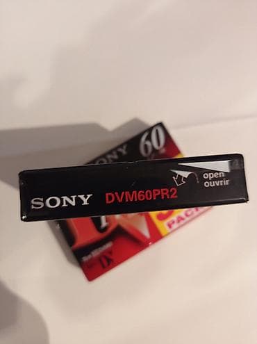 Kitablar və jurnallar: Məhsul: Sony Premium MiniDV kaseti Model: DVM60PR2 Tip: Mini DV — 2