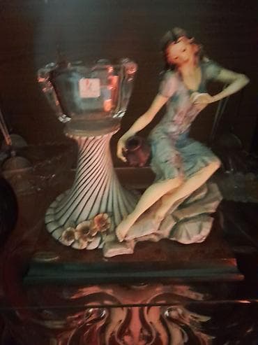 şamdam: Fiqur, Keramika, rəng - Qırmızı — 6