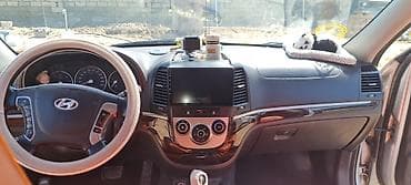 maşım: Hyundai Santa Fe GLX, gümüşü rəng, 5 qapılı krossover/SUV. Xarici: - — 4