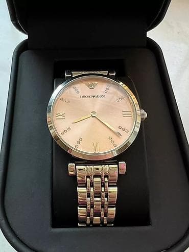 rolex saatlari: Emporio Armani qadın qol saatı (orijinal Emporio Armani qutusu və — 1