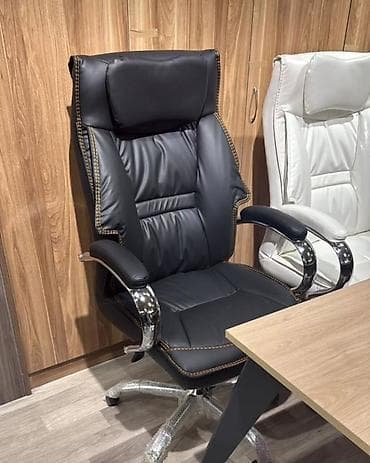 qedimi kreslo: Yeni, Təkərli, Qolları tənzimlənir, Dəri — 2