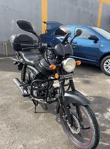 bmw 1 118: Tufan M50 motosiklet Satılır. - Rəng: qara, qırmızı halqalı təkərlər — 5