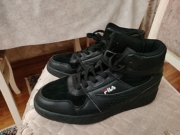 sirqa sekilleri: Məhsul: Fila yüksək boğazlı idman ayaqqabısı - Rəng: tam qara (logoda — 1