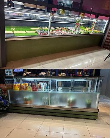 Konteynerlər: 2ədəd vitrin soyuducu Biri 4mt-lik,biri 3mt-lik 4mt-lik 2200azn — 1