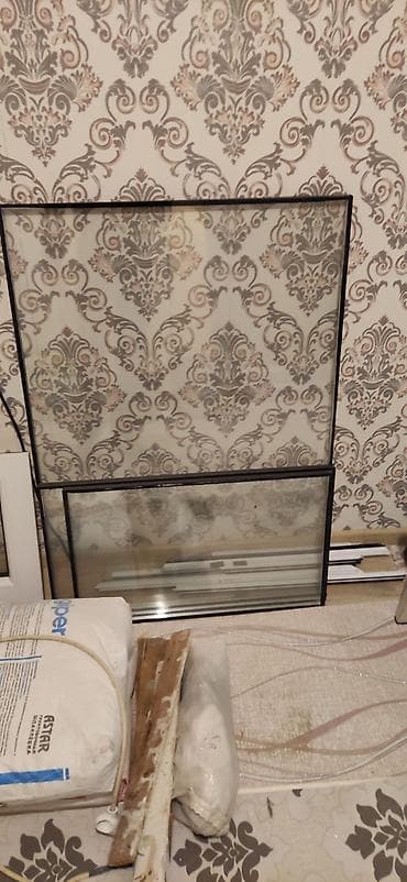 taxta gapilar: PVC balkon çıxış qapısı və pəncərə dəsti - Material: ağ PVC profil — 7