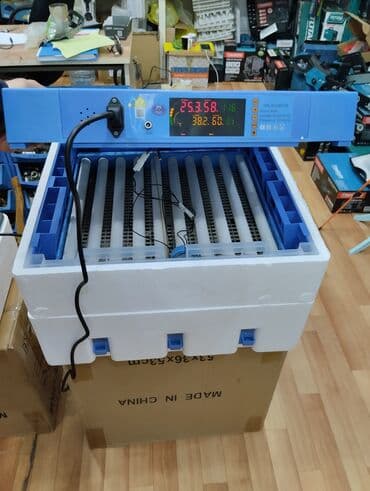 İnkubatorlar: Çin, Tam avtomat, Bütün növ quşlaq üçün, Zəmanət ilə — 2