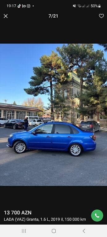 Lada granta 2015 polnu fulun uzerinde gelen zavod diskler indikilerden