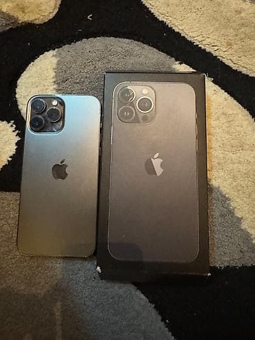 c4 b0phone x: IPhone 13 Pro Max, 128 GB, Black Titanium, Face ID — 1