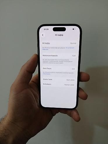 iphone 14 satis: IPhone 15, 128 GB, Qara — 1