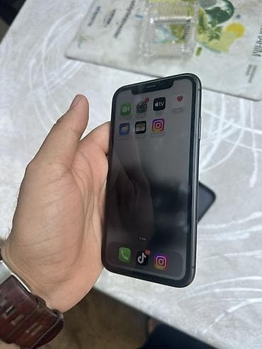 Elektronika: IPhone 11, Qara, Face ID — 7