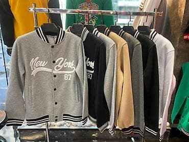 sort: Unisex kollecsiya – varsity stilində snap düyməli jaketlər — 5
