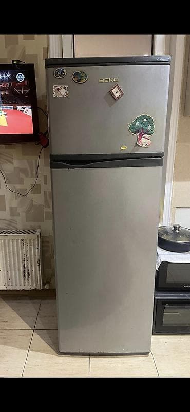 Elektronika: Beko iki qapılı soyuducu - Rəng: gümüşü (inox effektli). - Üstdə — 1