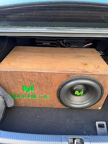 5250 bt: Avtomobil üçün peşəkar səs sistemi komplekti - Subwoofer: Machete — 1