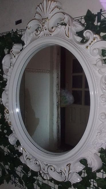 semeni formalari: Güzgü Divar üçün, Oval, Dekorativ, Çərçivə ilə — 3