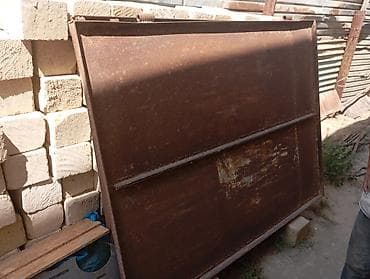 Dəmir darvaza paneli - Material: qalın metal/şveller karkaslı lalafo.az -da Dəmir darvaza paneli - Material: qalın metal/şveller karkaslı