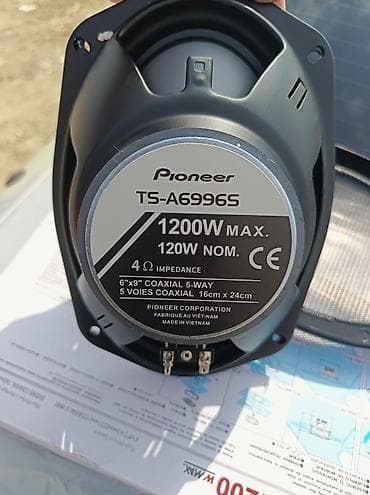 avto dvd: Pioneer TS-A6996S avtomobil akustikası - Ölçü: 6"x9" (16 x 24 sm) — 3