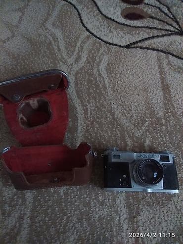 yupiter yp 333: Vintage “Zorkiy-4” fotoaparatı + orijinal dəri futlyar - İstehsal — 9