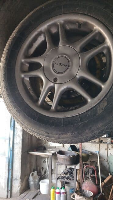 r16 təkər: İşlənmiş Disk təkər Mercedes-Benz 215 / 60 / R 16, 5 Boltlu — 5