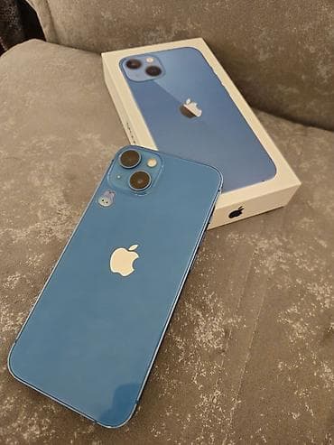 Мобильные телефоны и аксессуары: IPhone 13, 256 ГБ, Голубой, Беспроводная зарядка — 6