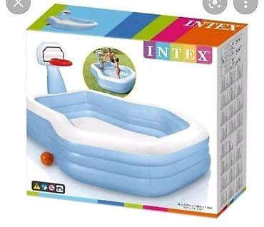 uşaqlar ucun isvec divarları: İntex Hovuz.ölçü 257×188×130.Hovuz çox keyfiyyətlidir.hər ölçülərdə — 2