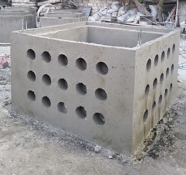 бетонные кольца больших размеров: Dəmir-beton quyu və quyu elementləri Satışı - Kanalizasiya, su və qaz — 12