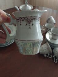 kişilər üçün vizitka qabı: Qəhvə dəsti, Keramika, 6 nəfərlik — 3