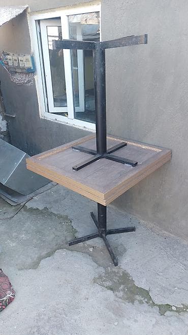 столы кафе: Kafe restoran, coffeshop uchun 4 eded masa her biri 30 Azn. Unvan — 1