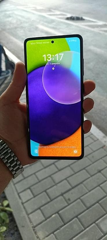 samsung z flip 7: Samsung Galaxy A52, 128 GB, rəng - Qara — 3