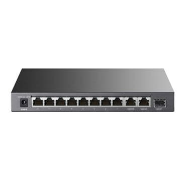 dvi to hdmi: TL-SL1311P 8-Port 10/100Mbps + 8-Port PoE+ ilə 3-Port Gigabit — 5
