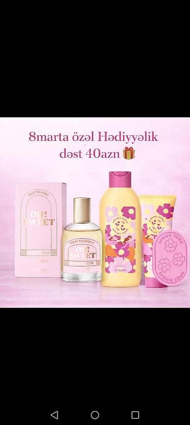 Kosmetik dəst, Oriflame, 4 məhsul