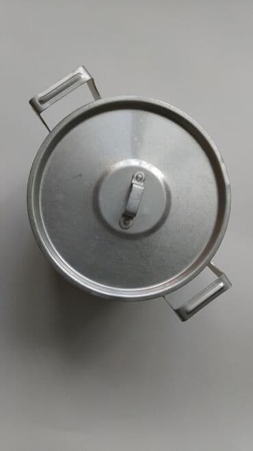 бетонный башмак для забора: Кастрюля, цвет - Серый, Алюминий — 1