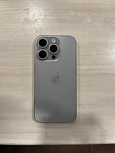 iphone 15 satış: IPhone 15 Pro, Space Gray, Face ID — 1