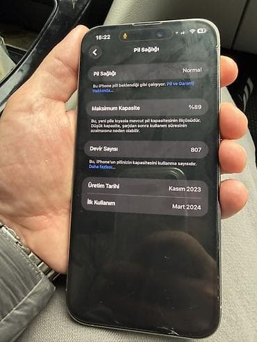 usb tester: IPhone 15 Pro Max, Natural Titanium, Face ID — 6