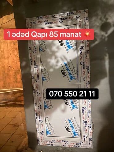 Ütüləmə lövhələri: Hamam üçün Yeni Plastik qapı 80x200 sm Üzlük ilə, Ödənişli quraşdırma, Ünvandan götürmə, Ödənişli çatdırılma — 3