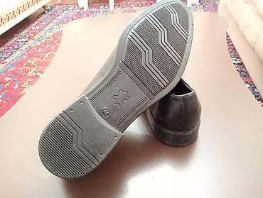 koja kurtka kişi: Klassik kişi ayaqqabısı – qara rəng, kap-toe dizayn - Model: slip-on — 6