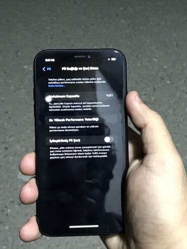 ayfon üçün ekran sekilleri: IPhone Xr, Qara, Face ID — 3