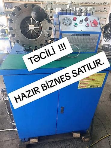 Payalniklər, lehim aparatları: Şlanq presləmə biznesi üçün tam avadanlıq paketi Məhsul/təyinat: - — 1