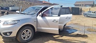 maşım: Hyundai Santa Fe GLX, gümüşü rəng, 5 qapılı krossover/SUV. Xarici: - — 6