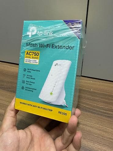 Tp-link wifi ötürücü və yaxud gücləndirici İdeal vəziyyətdədir.5g