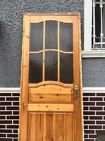 xalis bal: İşlənmiş Otaq qapısı 90x210 sm Zamok ilə, Ünvandan götürmə — 2