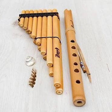 Qaçış, Bambuk, Plastik ney/kaval tipli fleyta, Kena, Bansuri(Yan Ney) — 8