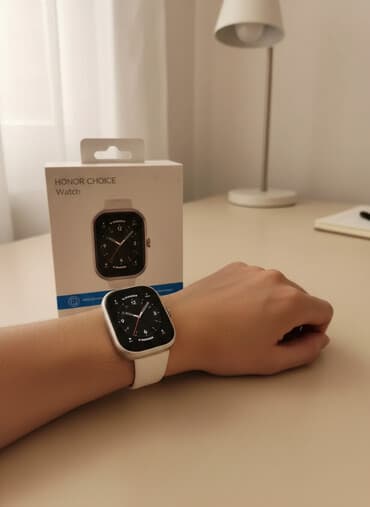 ağıllı saat ucuz: Yeni, Smart saat, Honor, Sensor ekran, rəng - Ağ — 1